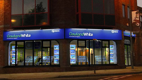 Gowland White, Stockton office